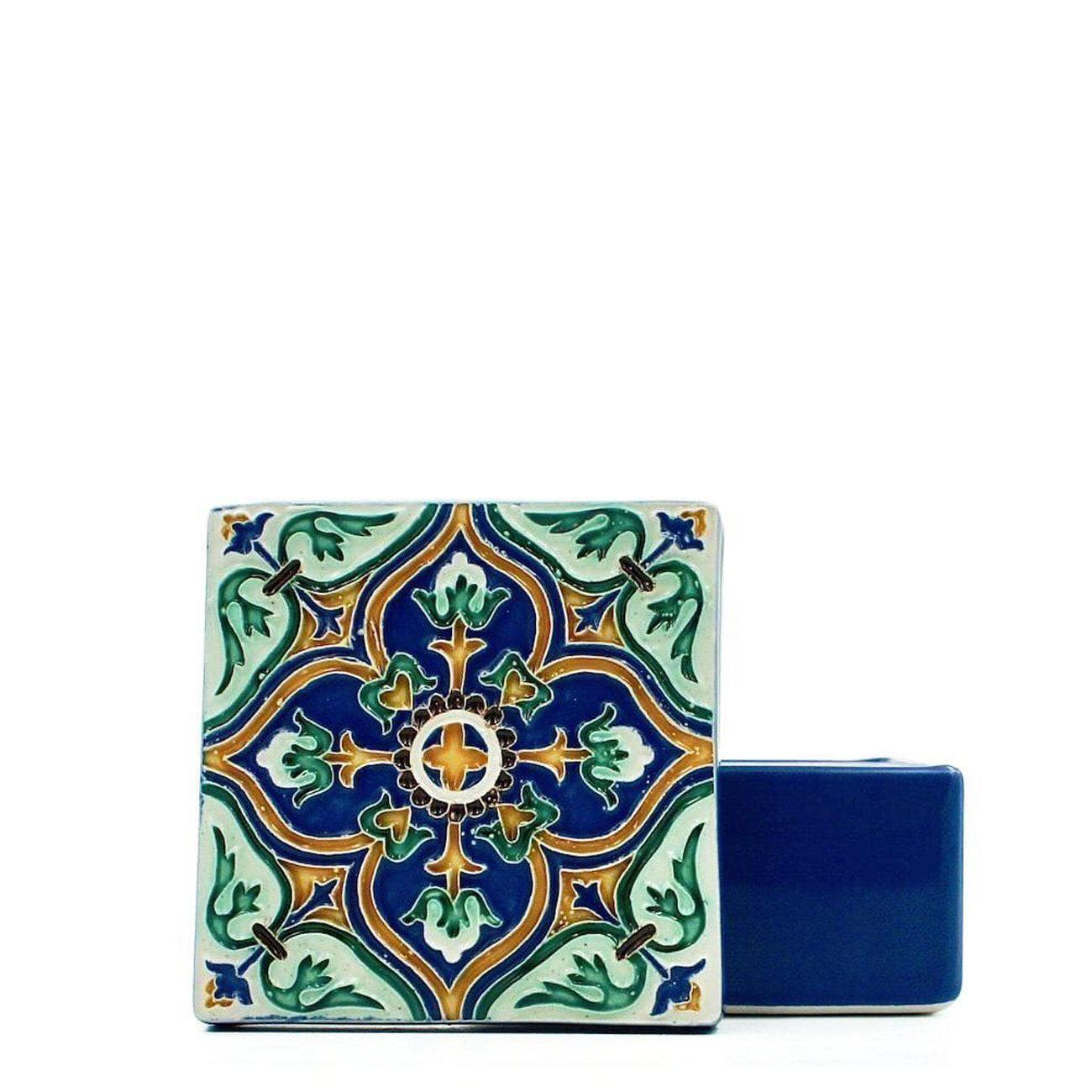 luisa-paix-o-azulejo-bo-te-c-ramique-9-cm-peinte-main image 2