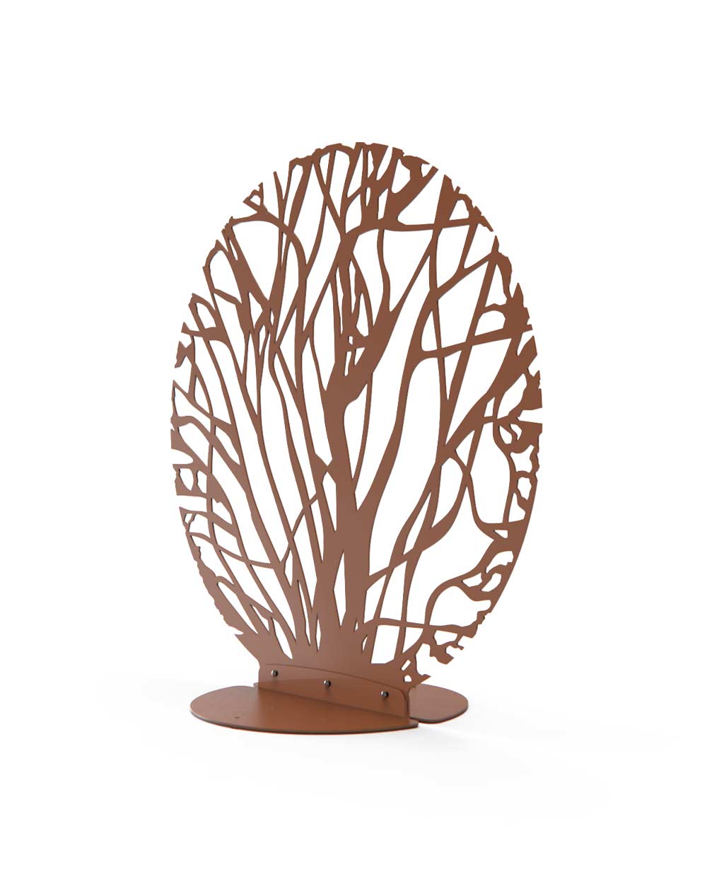 je-suis-art-sph-re-sculpture-jardin-acier-galvanis image 2