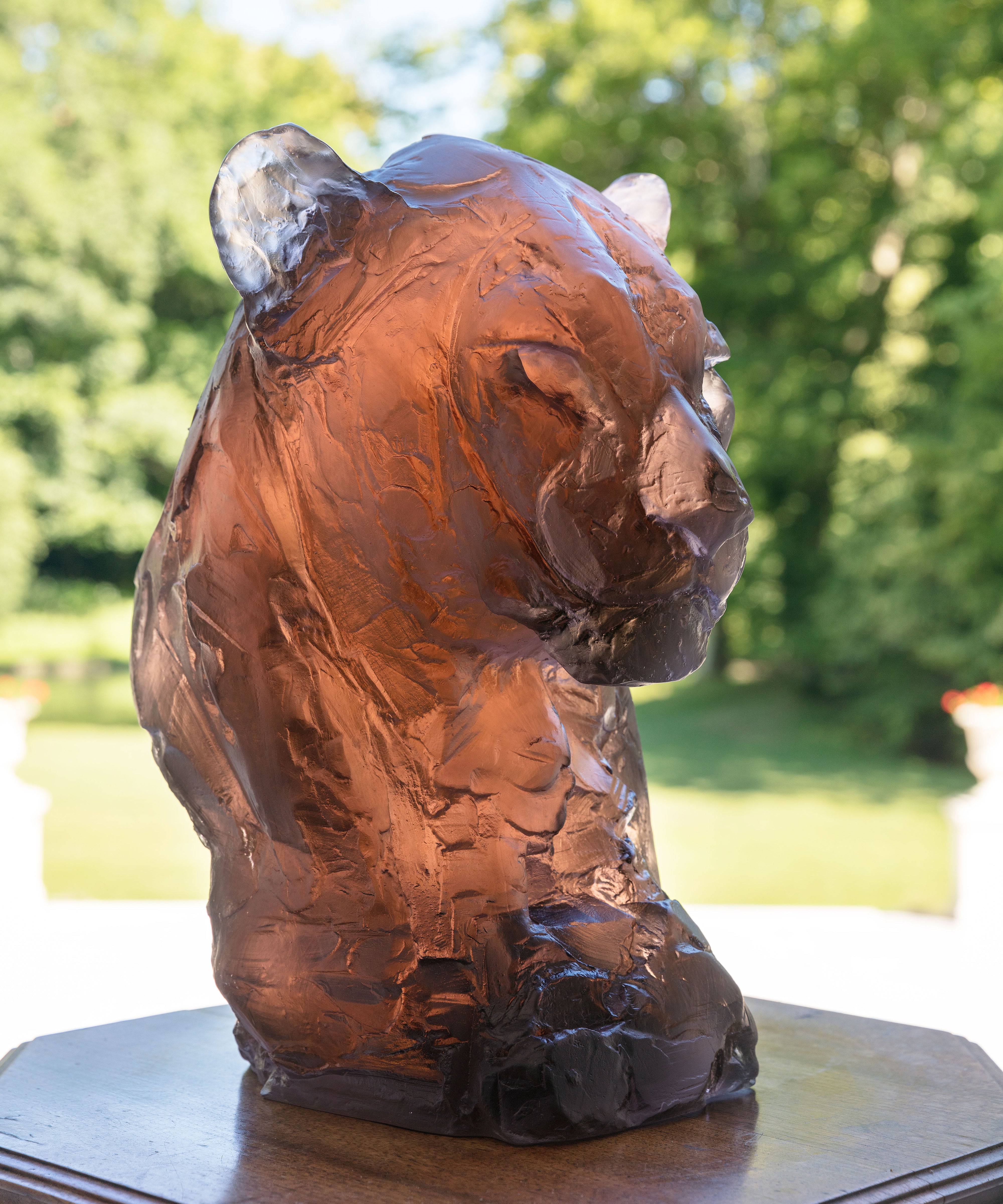 daum-univers-animalier-t-te-de-panth-re-villas-sculpture-125ex image 2