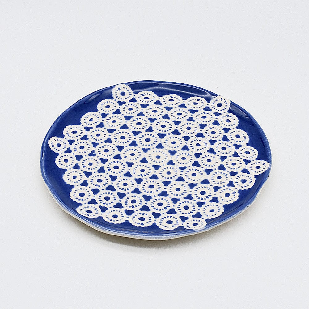 luisa-paix-o-renda-assiette-c-ramique-22-cm-bleue image 6
