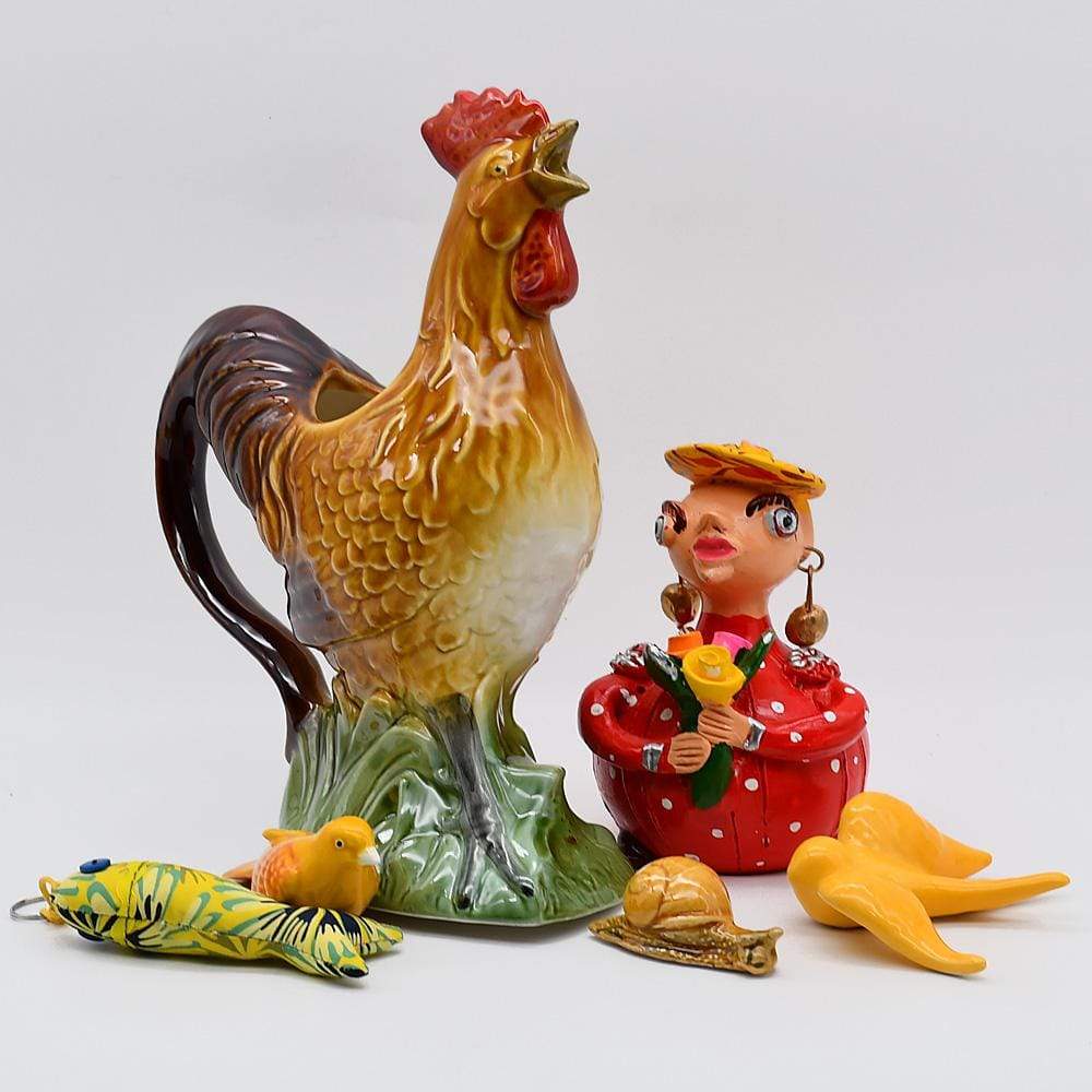 luisa-paix-o-vaisselle-portugaise-carafe-poule-c-ramique-0-75-l image 4