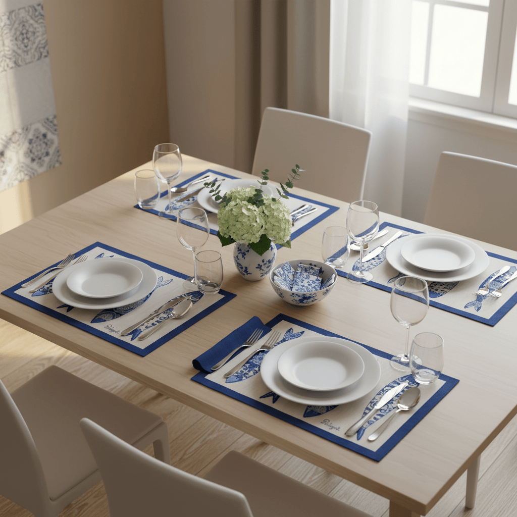 luisa-paix-o-sardinhas-set-de-table-lot-de-2 image 2