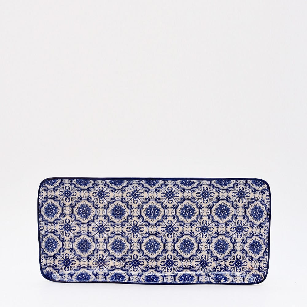 luisa-paix-o-padr-o-plat-c-ramique-bleu-28-5cm-tapas image 1