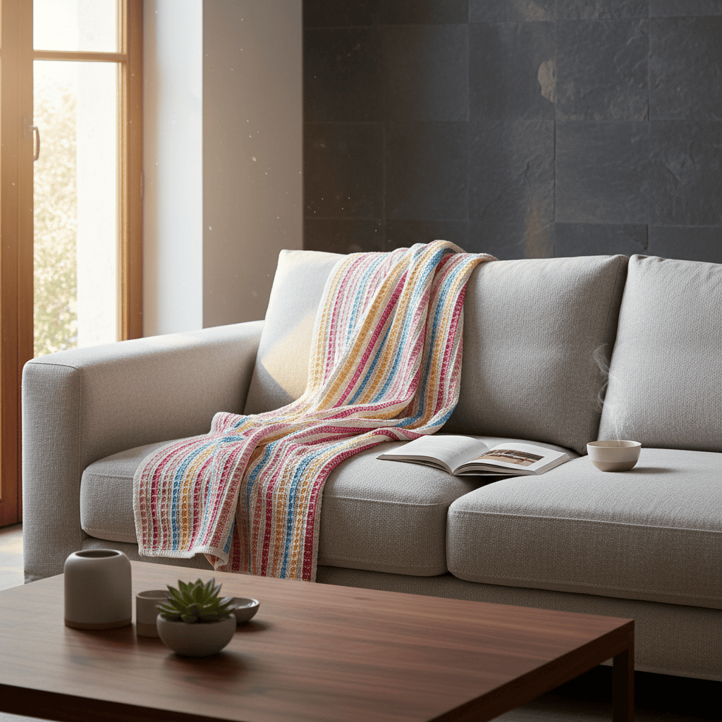 luisa-paix-o-linge-portugal-plaid-couvre-lit-coton-rose-240x200 image 3