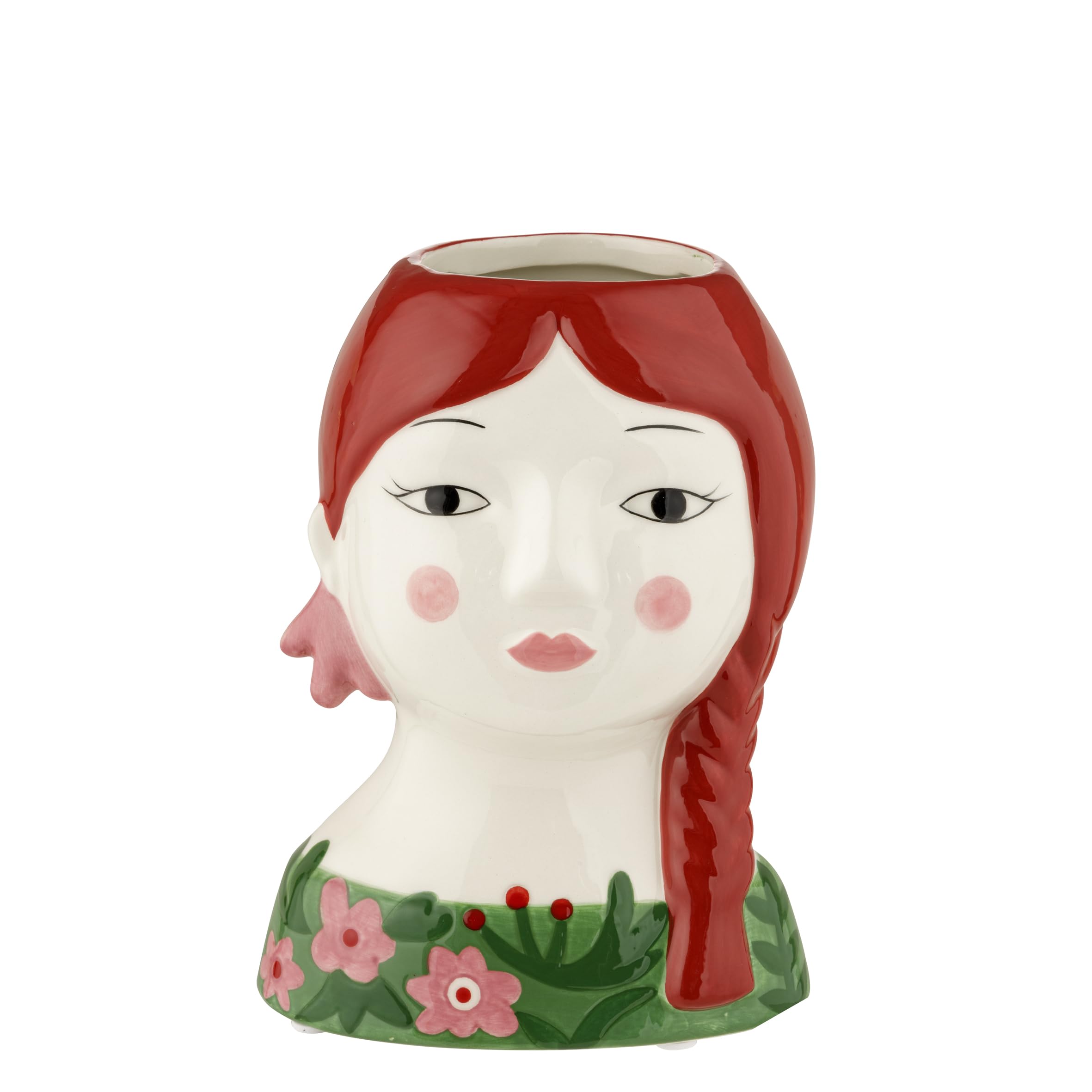 baroni-home-isotta-vase-c-ramique-blonde-petite-10x8x14-cm image 4