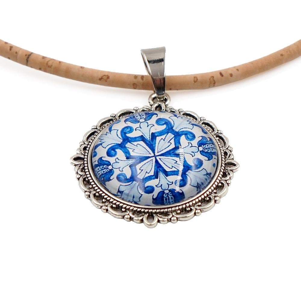 luisa-paix-o-bijoux-du-portugal-collier-li-ge-pendentif-azulejos-45-cm image 2