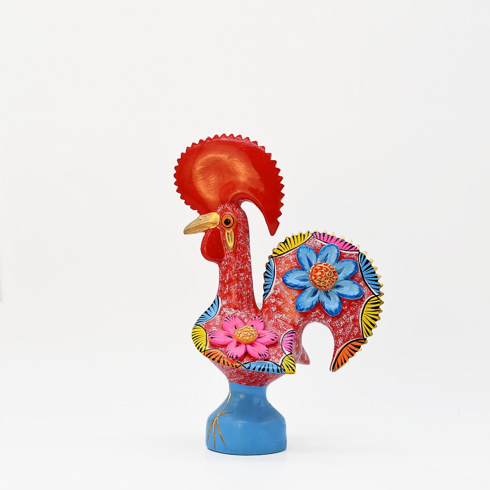 luisa-paix-o-coq-de-barcelos-30cm-figurine-rouge-artisanale image 2