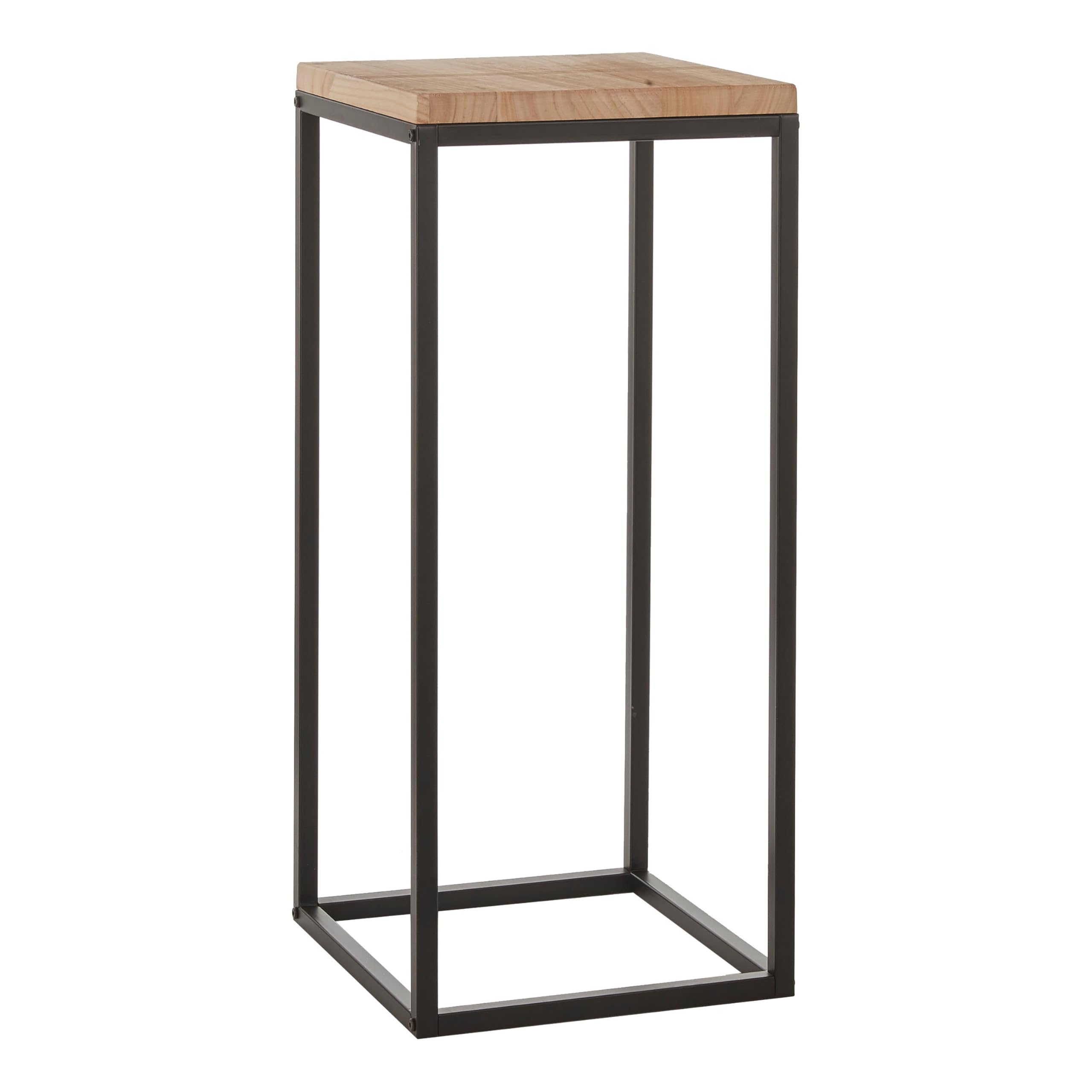 mica-decorations-oskar-table-d-appoint-noir-35x35x81-cm image 1