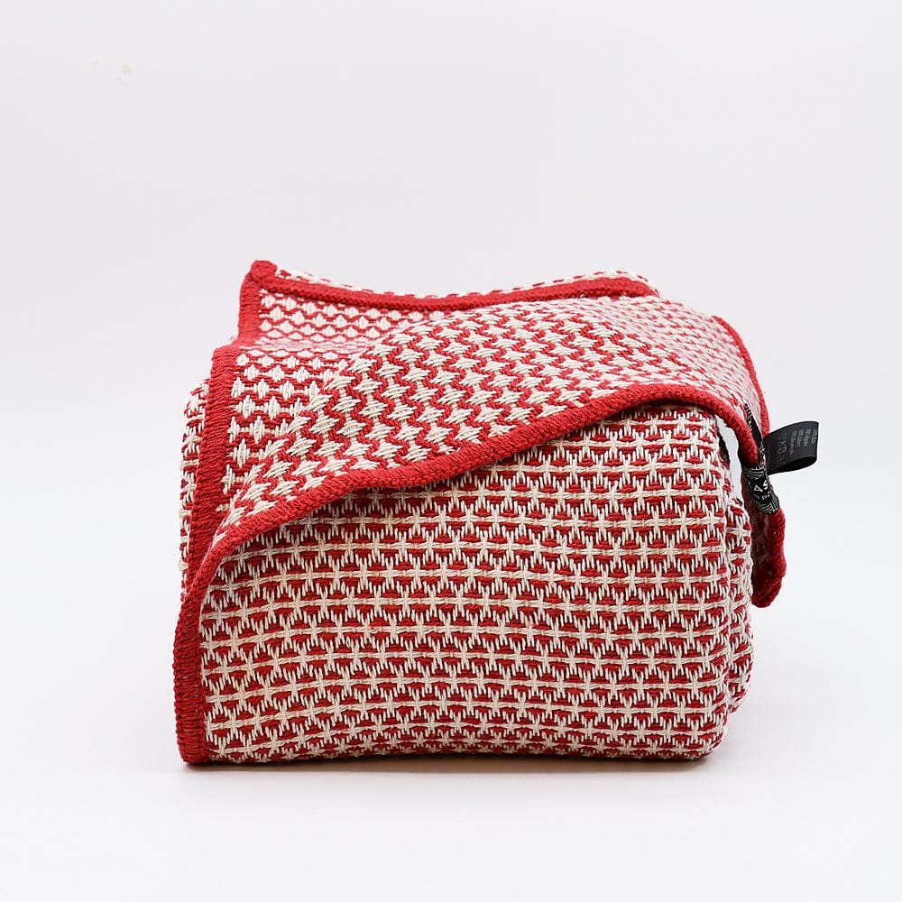 luisa-paix-o-plaid-coton-rouge-maxi-220x170-cm-pur-coton image 1