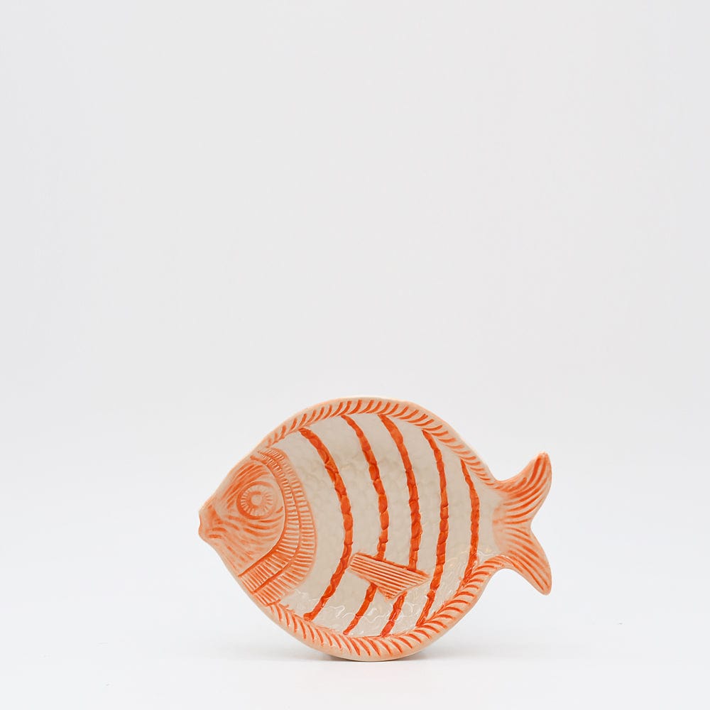 luisa-paix-o-poisson-assiette-creuse-c-ramique-orange-25cm image 2