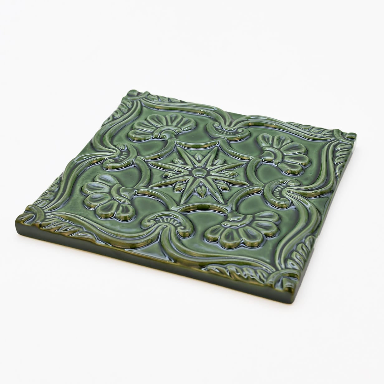 luisa-paix-o-padr-o-azulejo-relief-15x15-cm-c-ramique-maill-e image 4