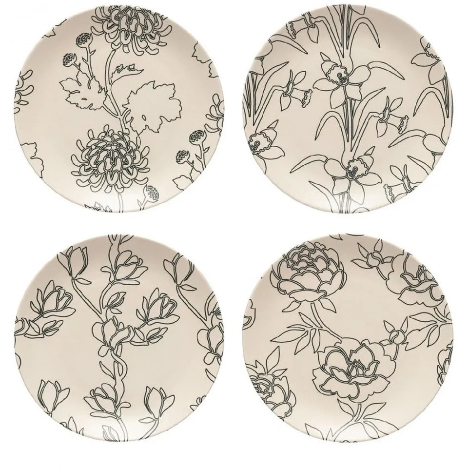 luisa-paix-o-l-ments-4-assiettes-gr-s-21-cm image 1