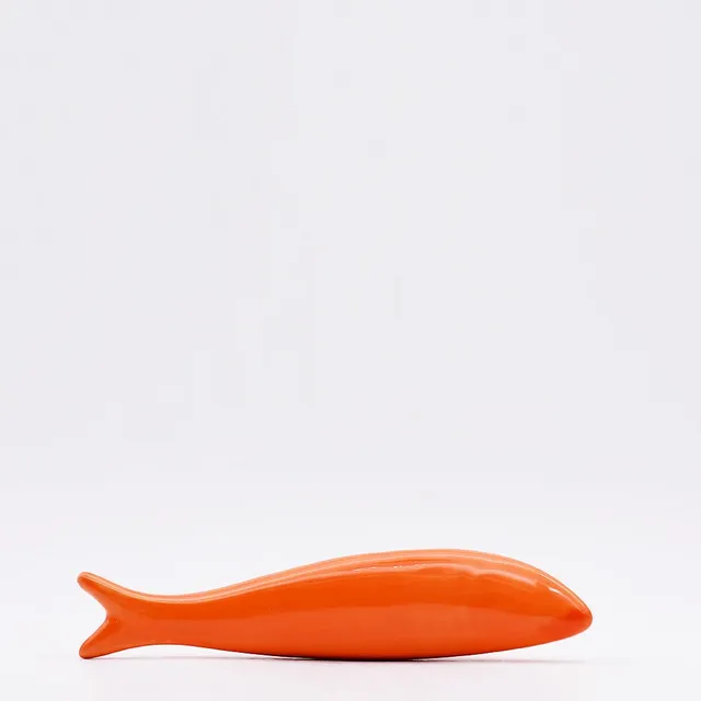 luisa-paix-o-sardine-lisse-c-ramique-orange-20-cm image 1