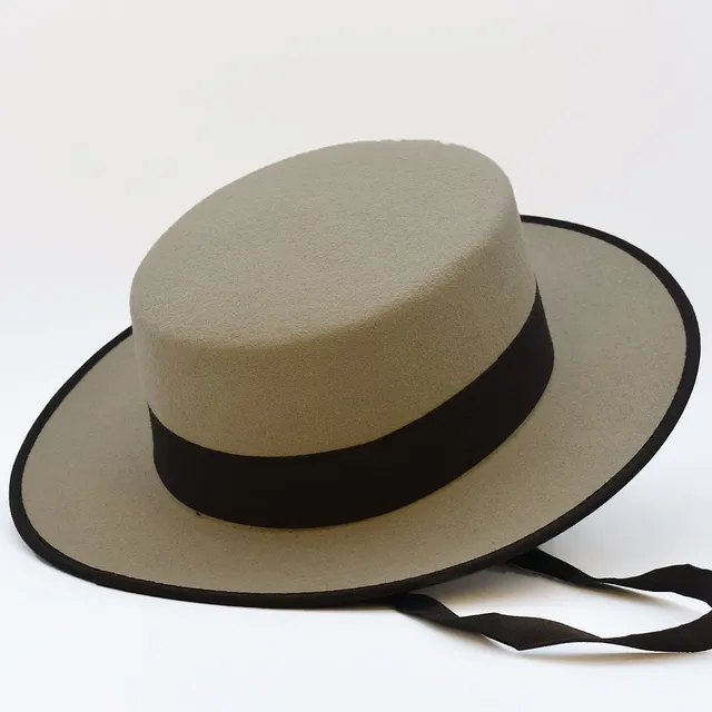 luisa-paix-o-chapeau-toreiro-portugais-sable-100-laine image 1
