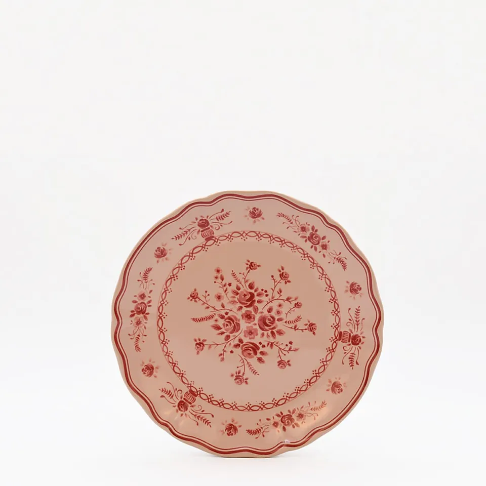 luisa-paix-o-vila-assiette-dessert-21-cm-rose-gr-s-fin image 1