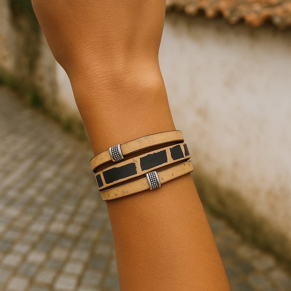 luisa-paix-o-bijoux-bracelet-li-ge-3-lani-res-fermoir-magn-tique image 2