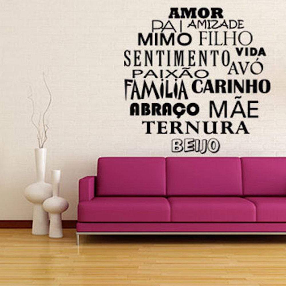 luisa-paix-o-d-co-autocollant-mural-sentimentos-55-cm-vinyle image 2