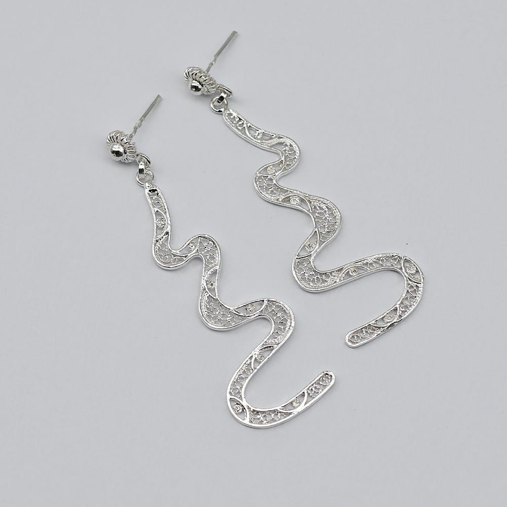 luisa-paix-o-serpente-i-boucles-d-oreilles-argent-dor-6cm-2 image 2