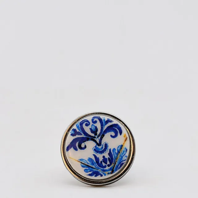 luisa-paix-o-bijoux-portugal-bague-azulejos-ronde-2-5-cm image 1