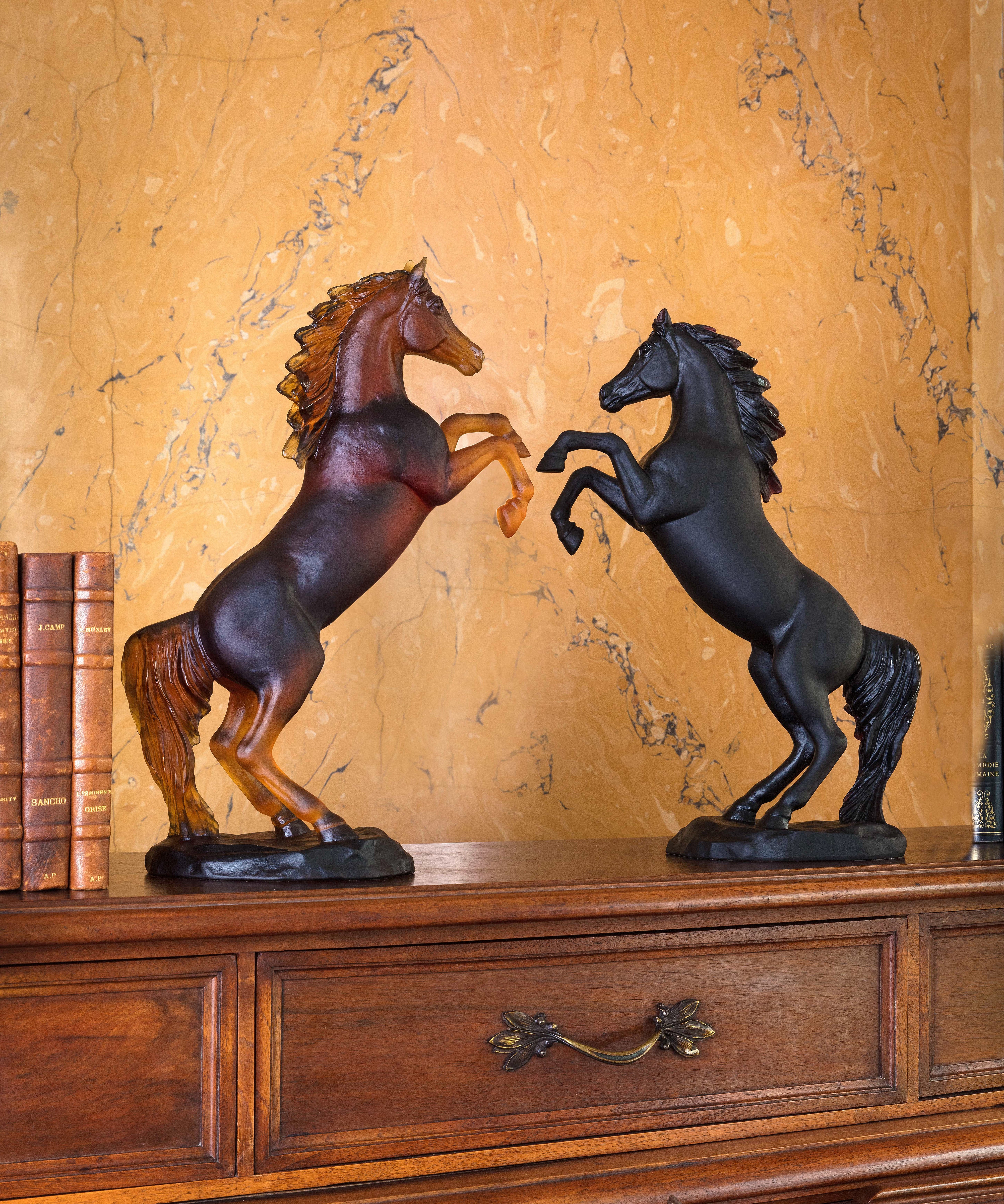 daum-cheval-fougueux-noir-sculpture-500-ex image 3