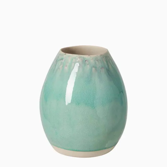luisa-paix-o-madeira-vase-ovale-gr-s-vert-21-cm image 1