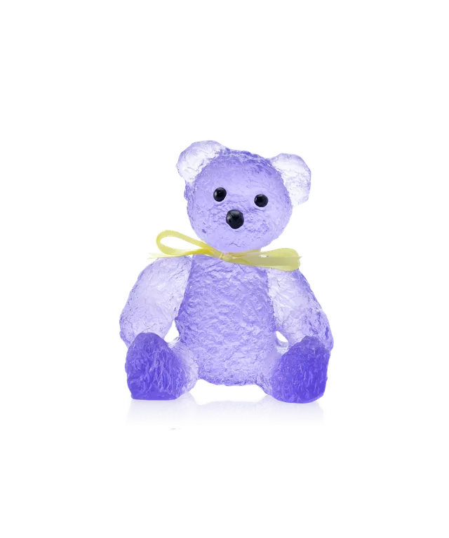daum-art-cristal-doudours-violet-serge-mansau-sculpture-p-te-de-verre-375-ex image 1