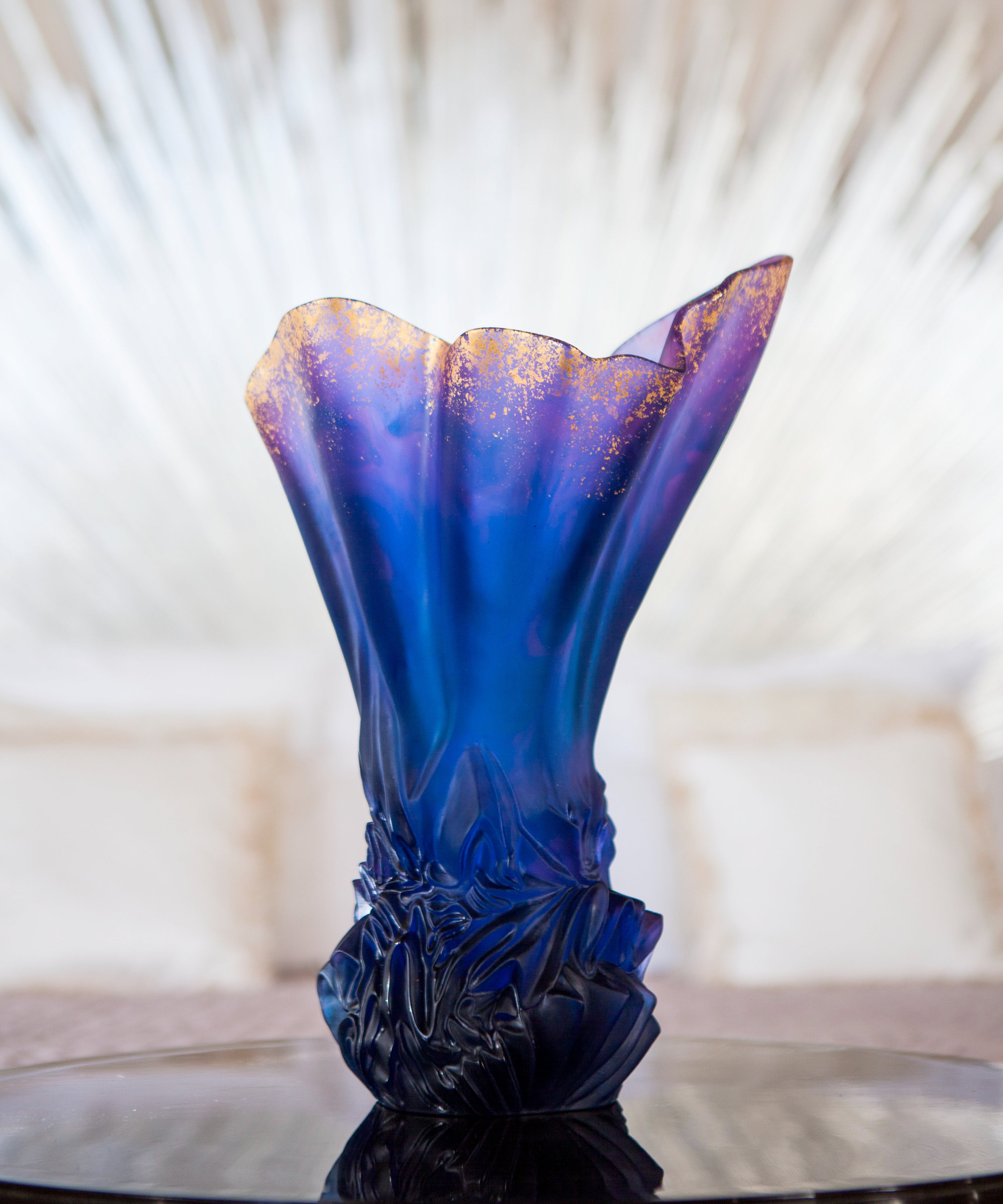 daum-croisi-re-vase-grand-mod-le-bleu-nuit-99-ex image 2