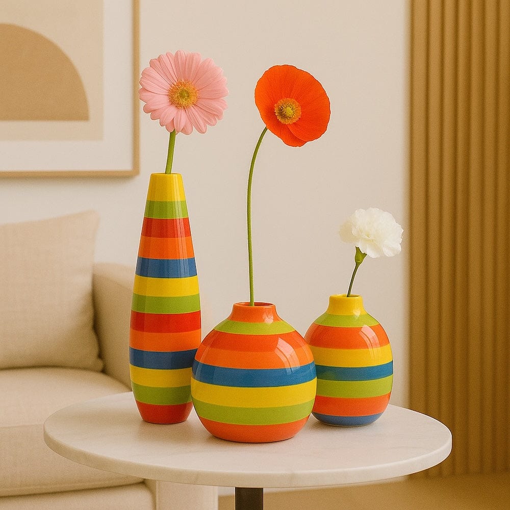 luisa-paix-o-ensemble-3-vases-ray-s-multicolores-soliflores image 2