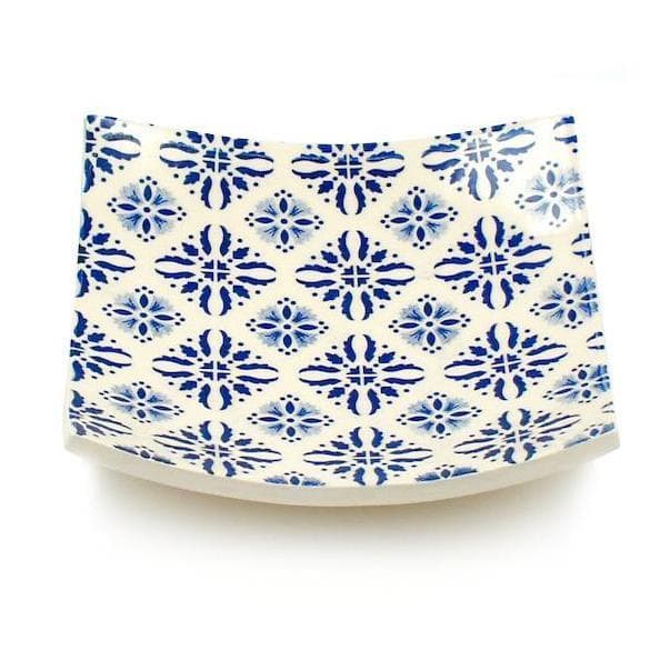 luisa-paix-o-s-tile-coupe-plate-c-ramique-azulejo-bleu-15-cm image 1