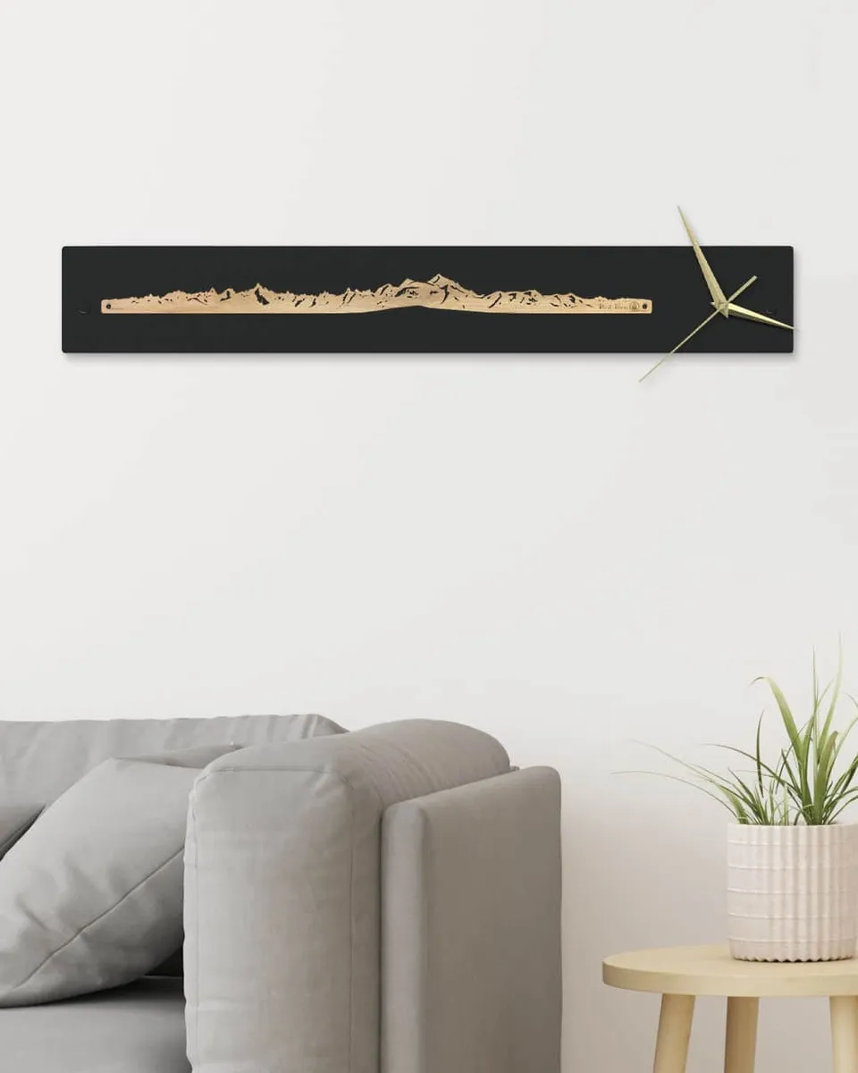 je-suis-art-mont-blanc-horloge-murale-bois-m-tal image 1