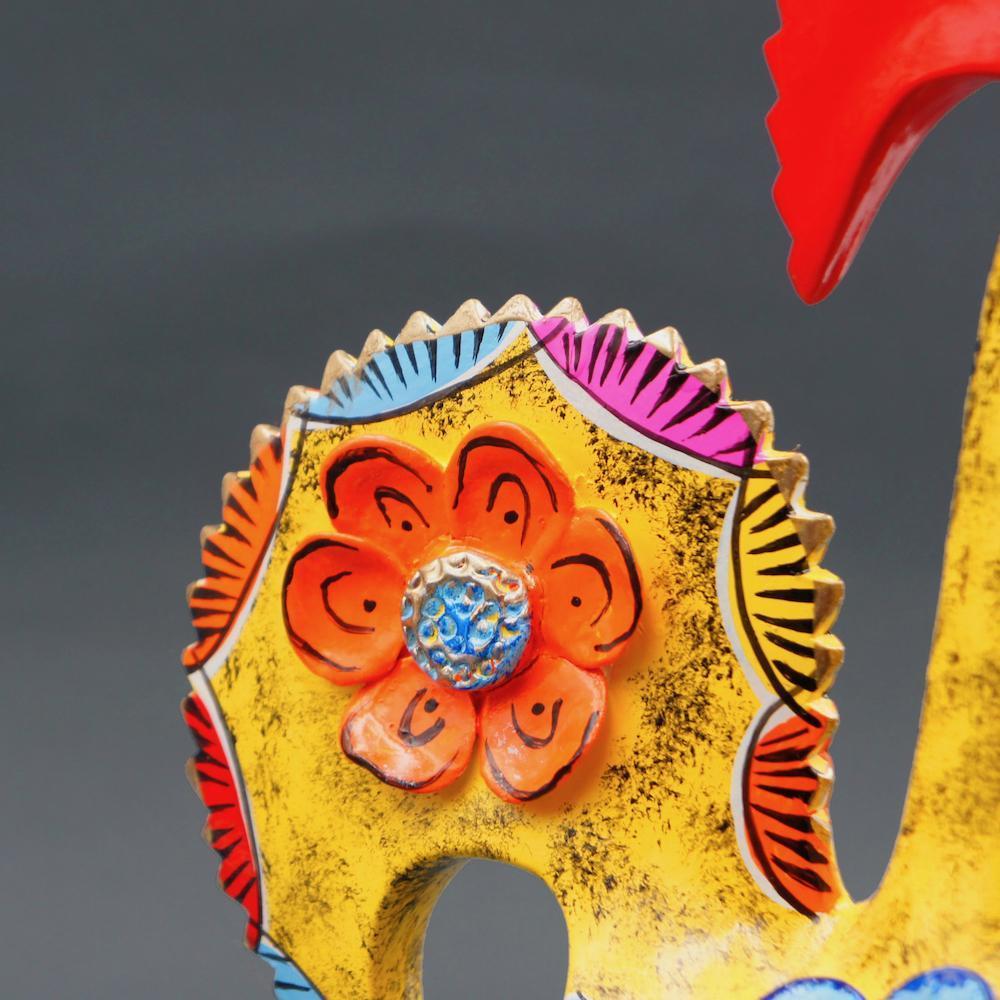 luisa-paix-o-prazeres-c-ta-coq-de-barcelos-25-cm-figurine-jaune image 6