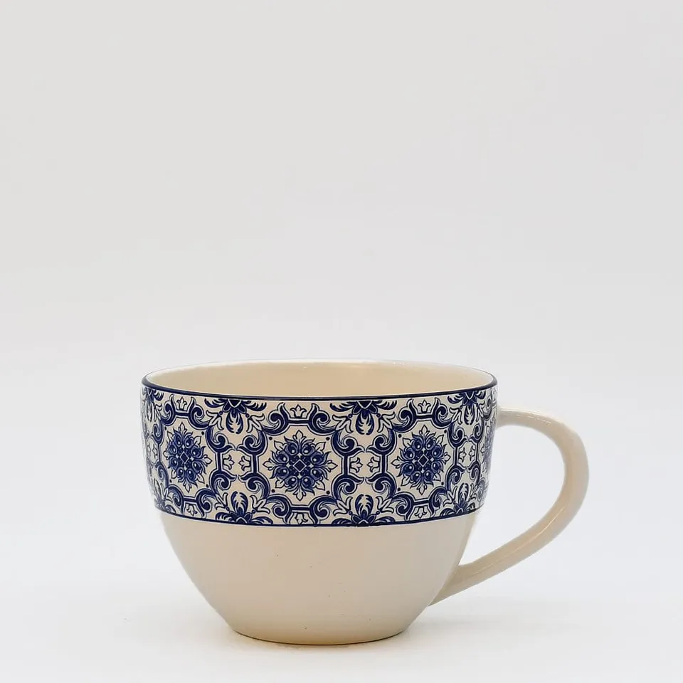 luisa-paix-o-vaisselle-portugaise-grande-tasse-padr-o-c-ramique-bleu image 1