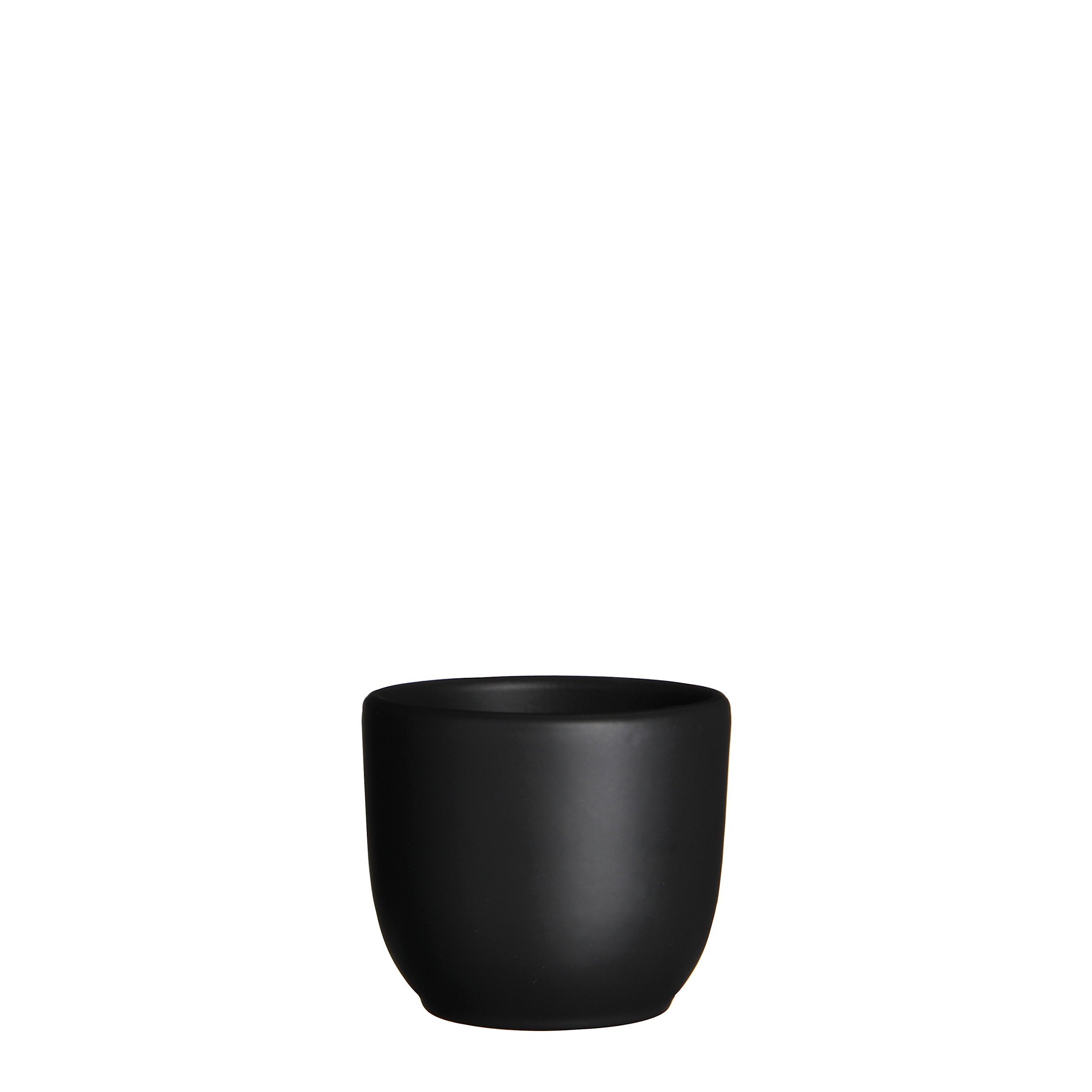 mica-tusca-cache-pot-c-ramique-noir-mat-19-5cm image 6