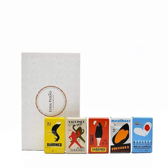 luisa-paix-o-petiscos-coffret-cadeau-sardines-moules image 1