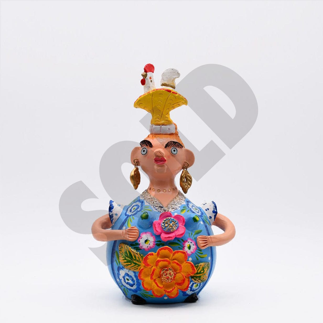 prazeres-c-ta-boneca-barriguda-30cm-poup-e-c-ramique-fruits image 1