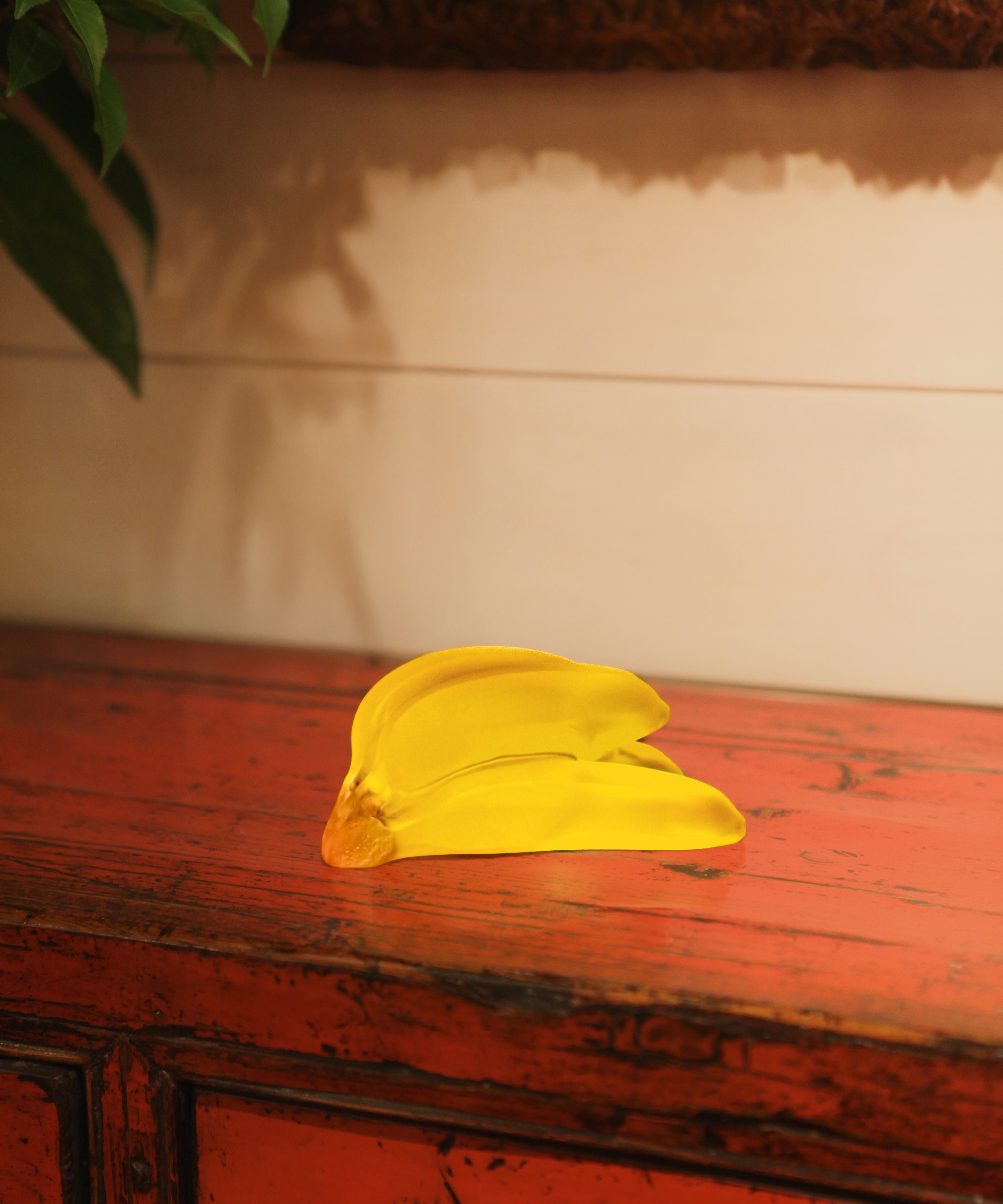 daum-univers-v-g-tal-tutti-frutti-bananes-sculpture-jaune-299-ex image 2