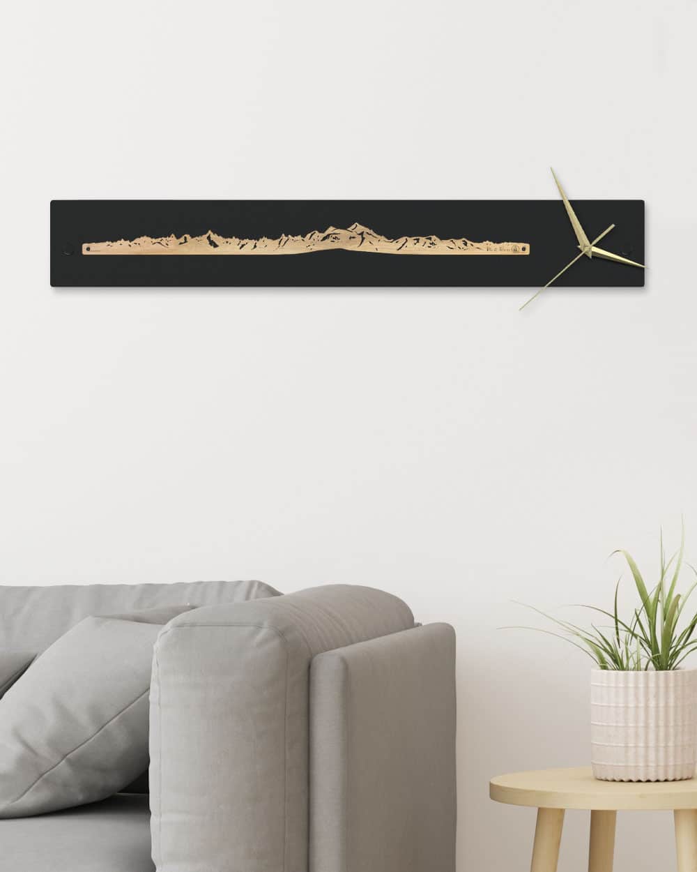 je-suis-art-mont-blanc-horloge-murale-bois-m-tal image 1