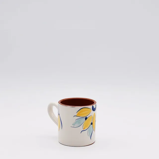 luisa-paix-o-vaisselle-portugaise-mug-terre-cuite-jaune-8-cm-260-ml image 1