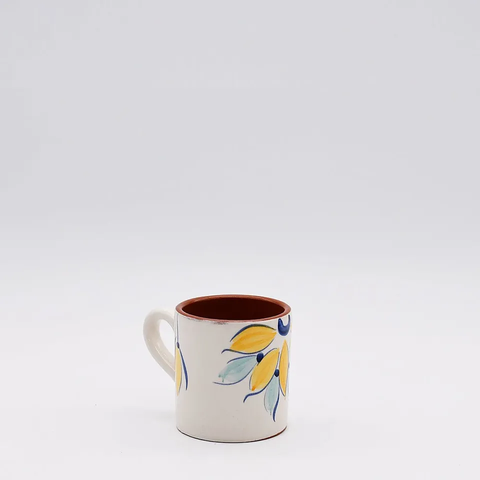 luisa-paix-o-vaisselle-portugaise-mug-terre-cuite-jaune-8-cm-260-ml image 1