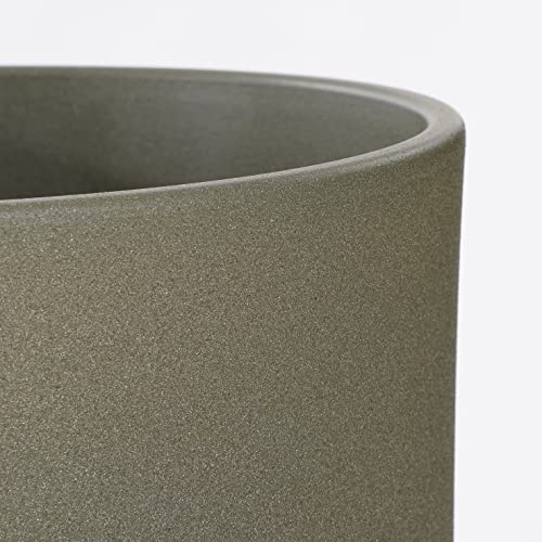 mica-decorations-era-pot-round-l-vert-sable-pot-fleurs-h26xd28cm image 5