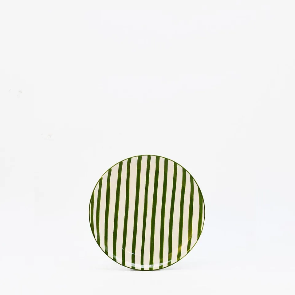 luisa-paix-o-costa-nova-mar-assiette-ray-e-verte-15cm image 1