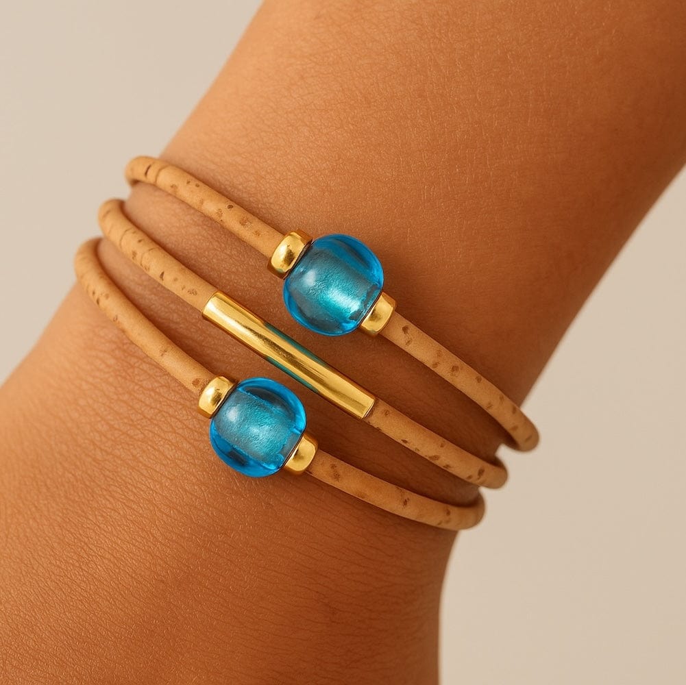 luisa-paix-o-bijoux-bracelet-li-ge-perles-turquoise image 2