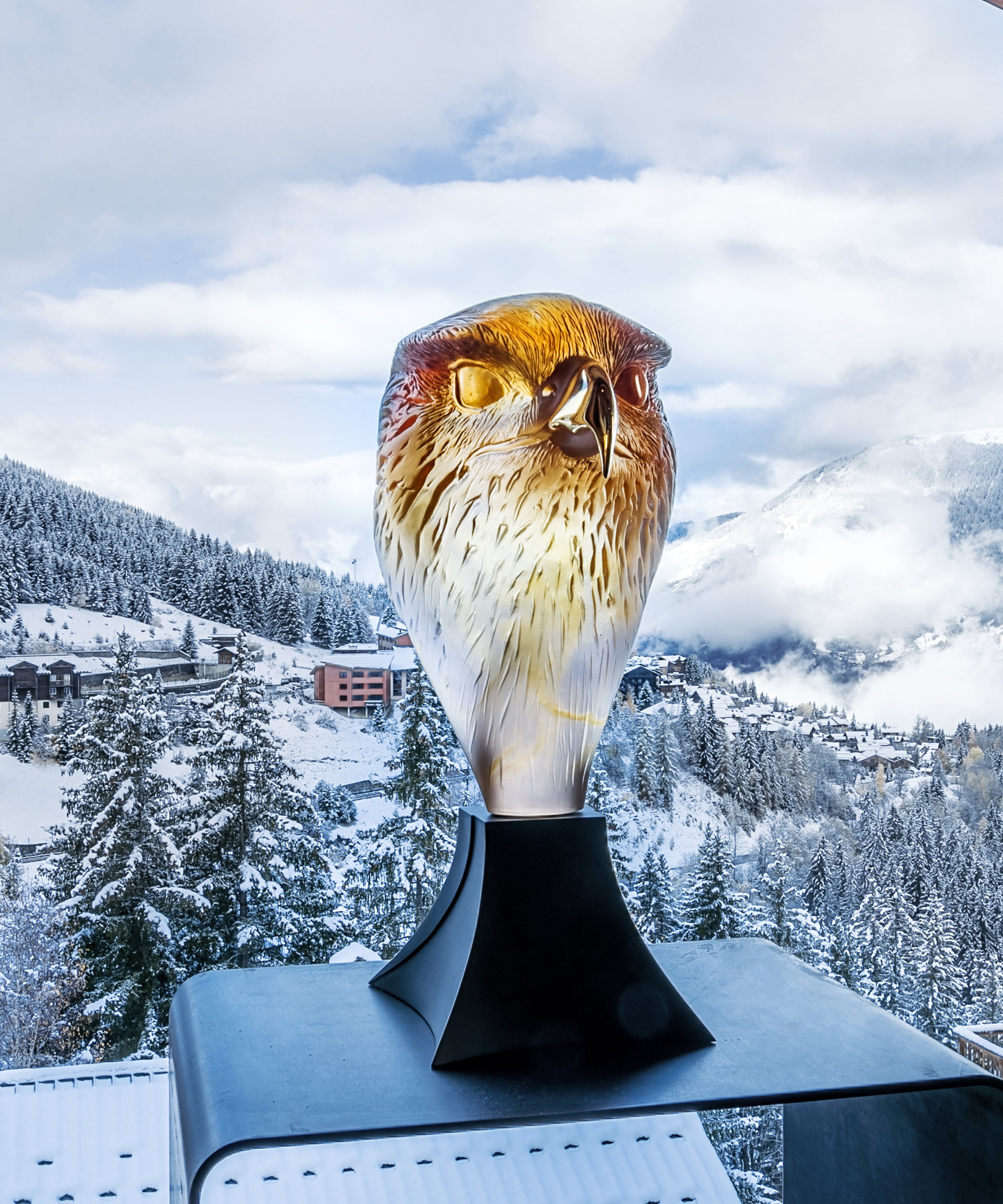 daum-univers-animalier-t-te-de-faucon-sculpture-375ex image 4
