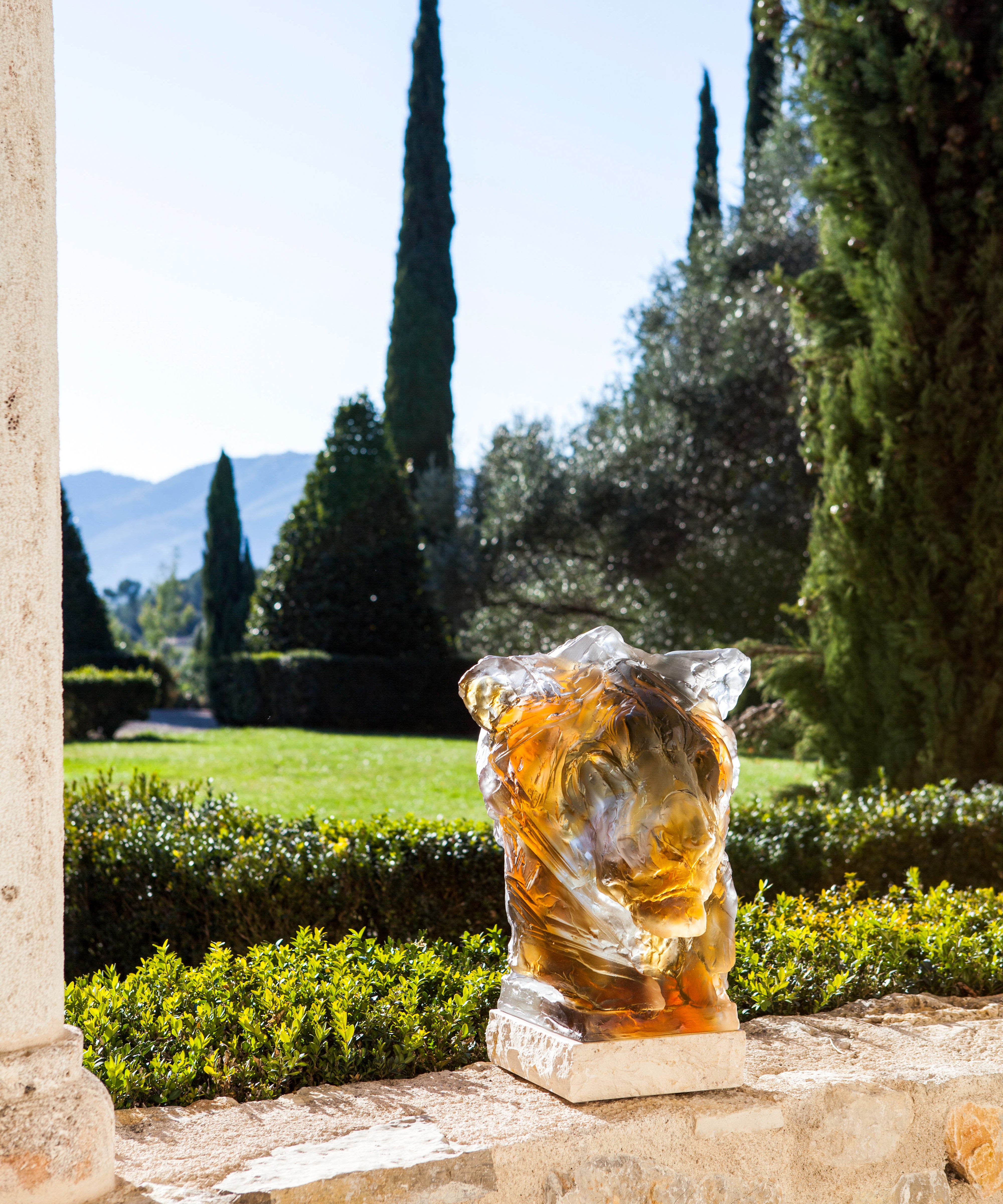 daum-t-te-de-lion-villas-sculpture-cristal-75ex image 2