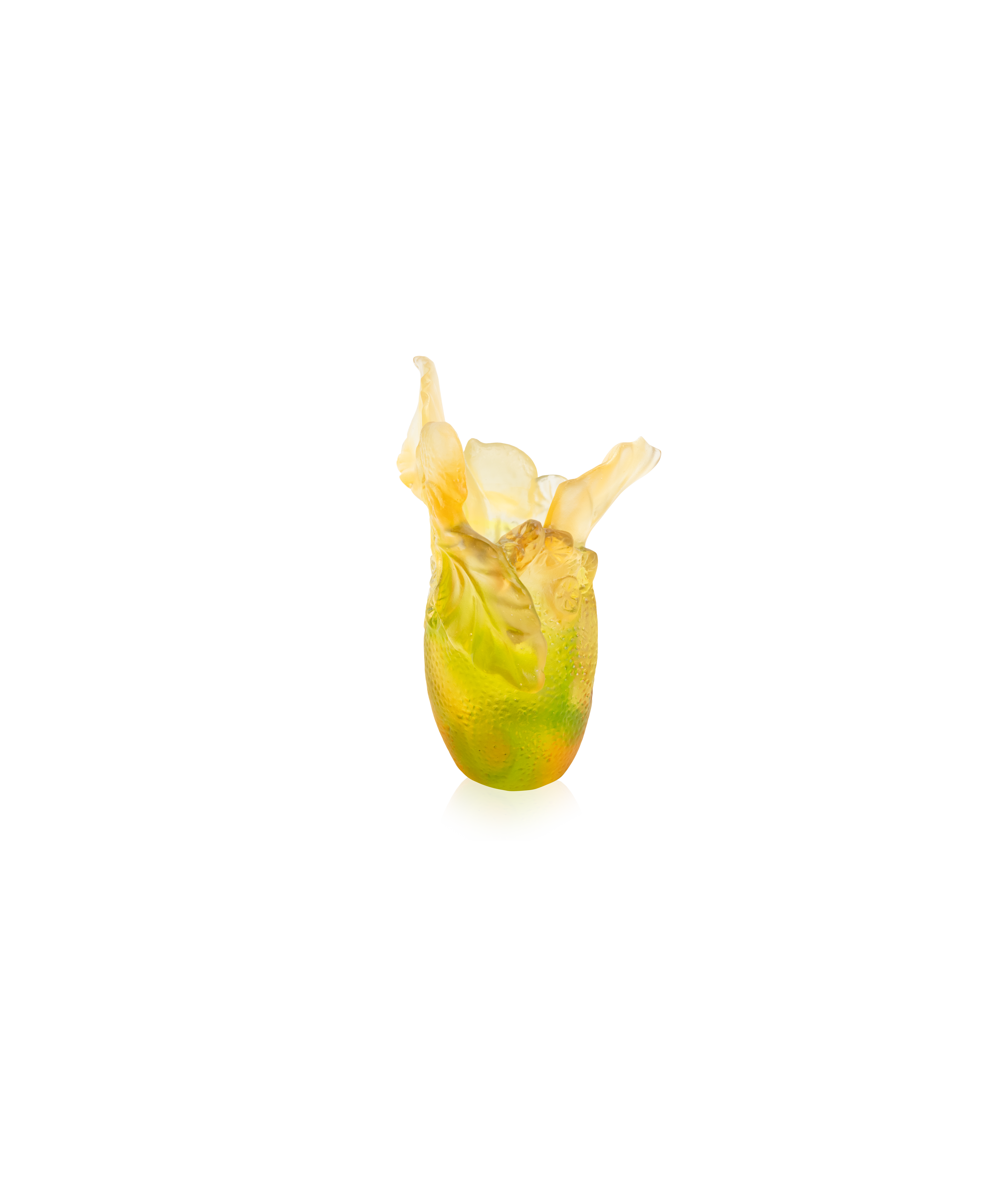 daum-univers-v-g-tal-citrus-vase-petit-mod-le-cristal image 5