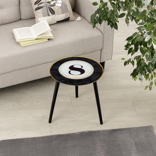 baroni-home-tavoli-table-appoint-verre-ronde-billard-42x42x40-cm image 8