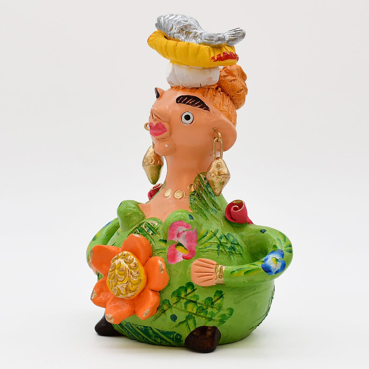 luisa-paix-o-boneca-barriguda-17cm-statuette-sign-e-pi-ce-unique-3 image 3