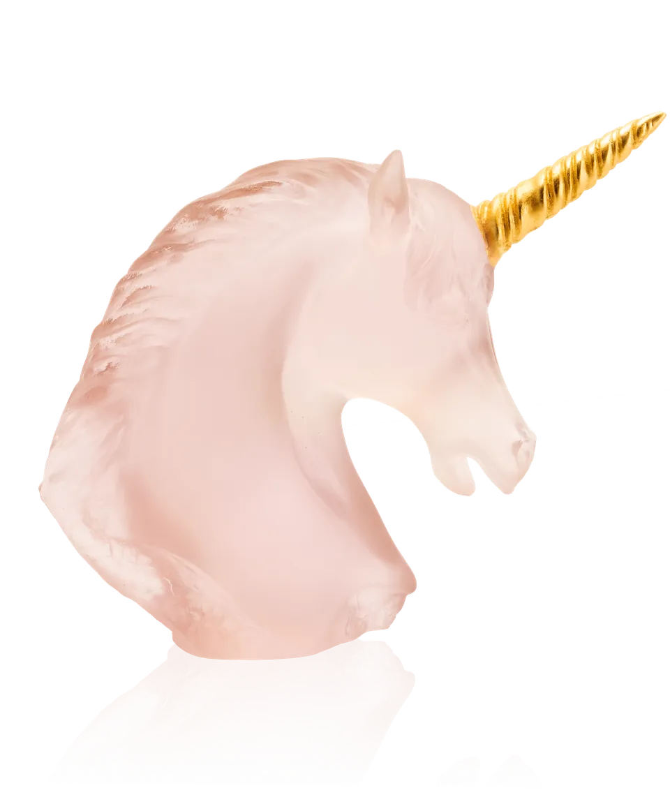 daum-univers-animalier-licorne-125ex-sculpture-cristal image 1
