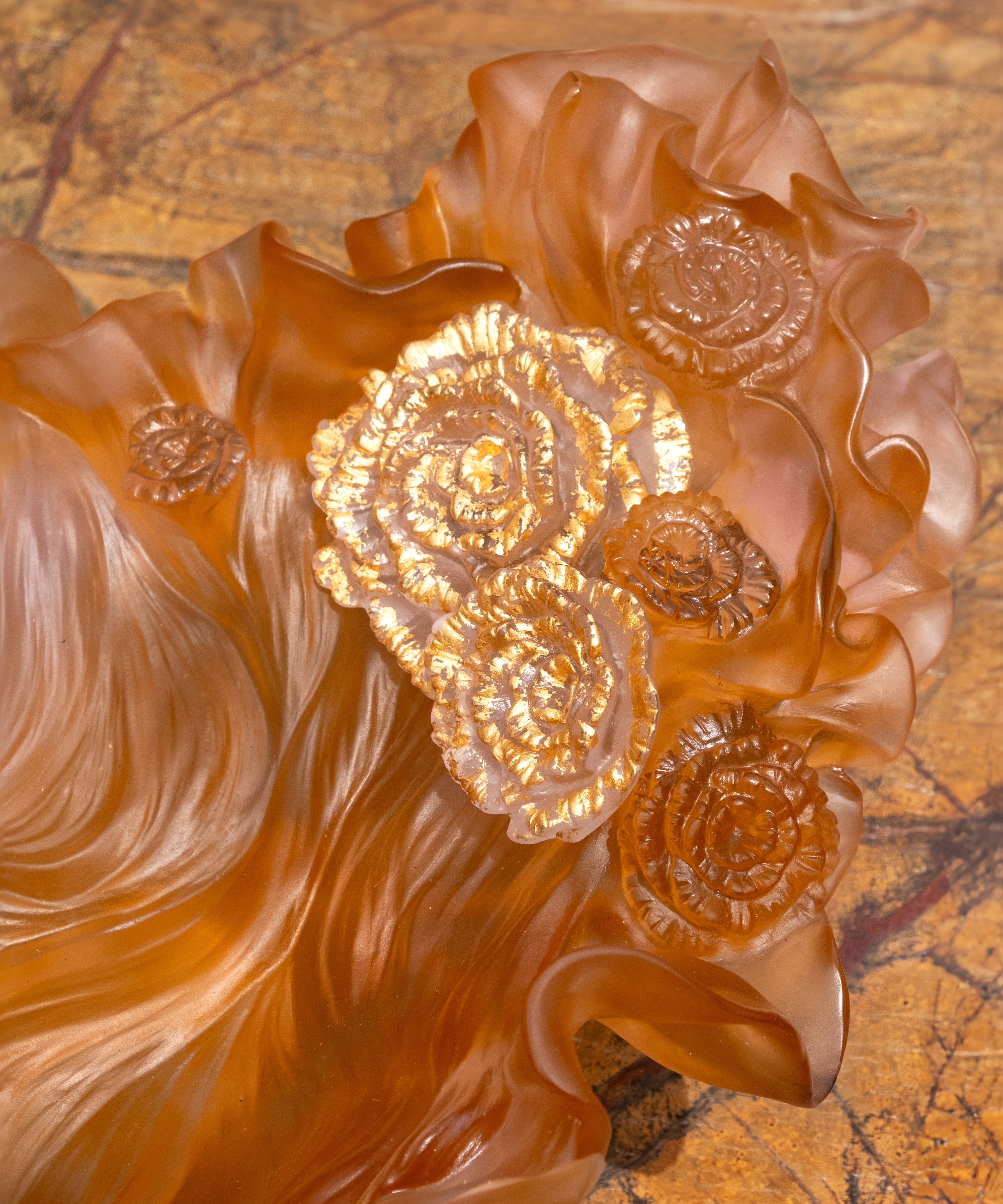 daum-rose-royale-centre-de-table-cristal-prestige-99-ex image 4