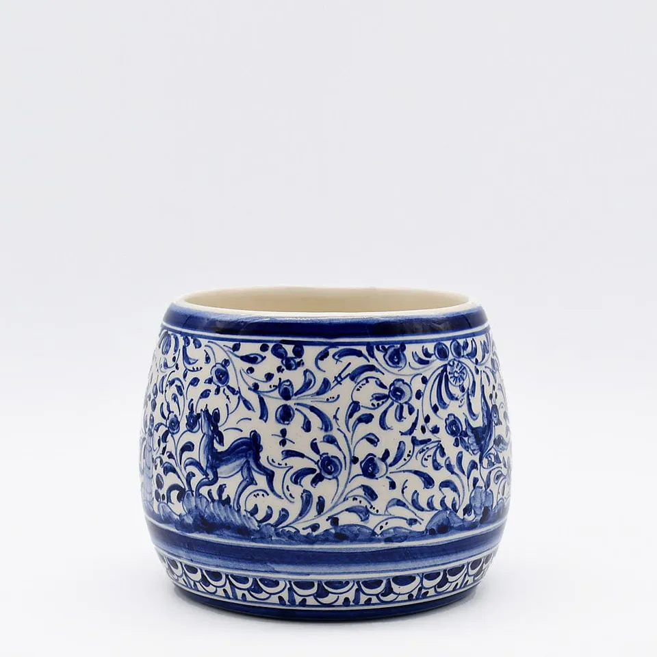 luisa-paix-o-vaisselle-portugaise-pot-coimbra-bleu-12-cm image 1